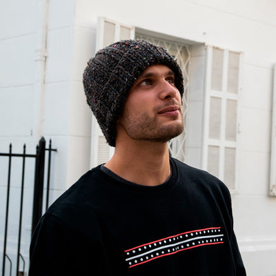 Gorro de Lana Reciclada Artesanal